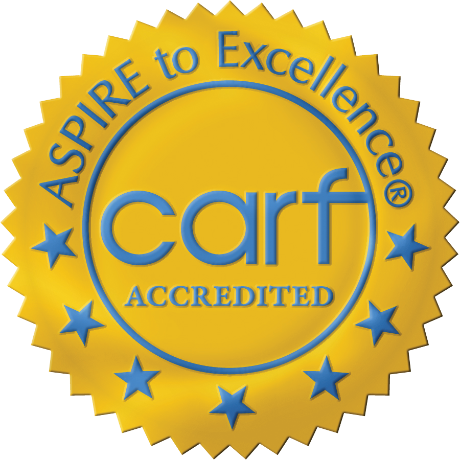 CARF Accredited Badge