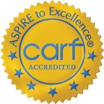 CARF Accredited Badge