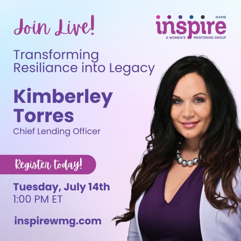 Join live! Kimberley Torres speaking on transforming resilience into legacy, July 14 at 1 PM ET.