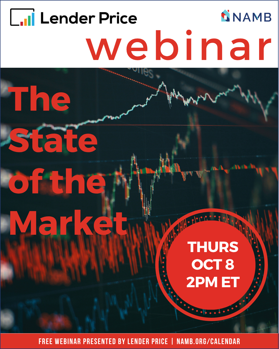 Webinar promo for brokers adding reverse mortgages, with blue date badge and handshake photo.