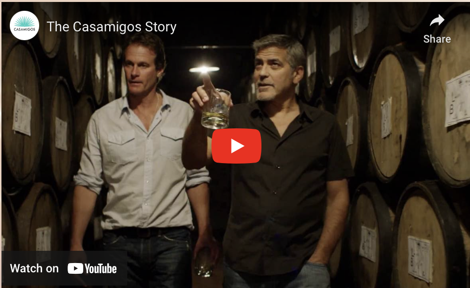 The Casamigos Story George Clooney's Tequila Labeled Casamigos Tequila