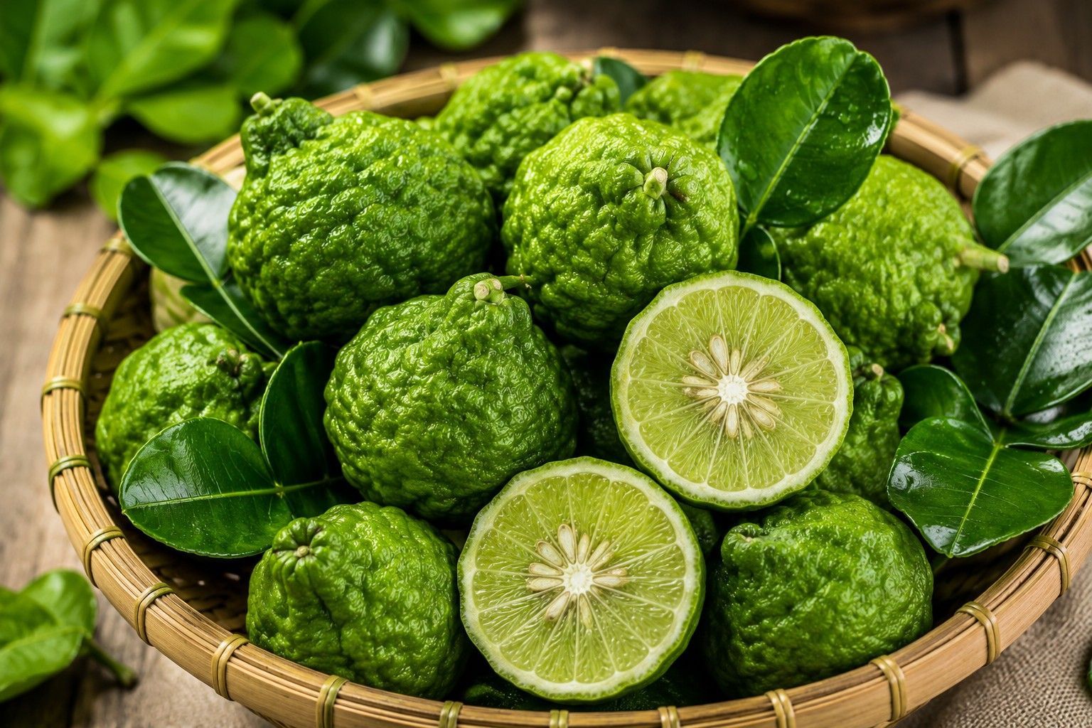Fresh Makrut (Kaffir) Limes(6)