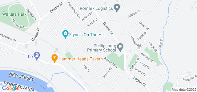 Map of business location