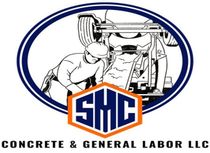 A logo for Concrete and General Labor LLC