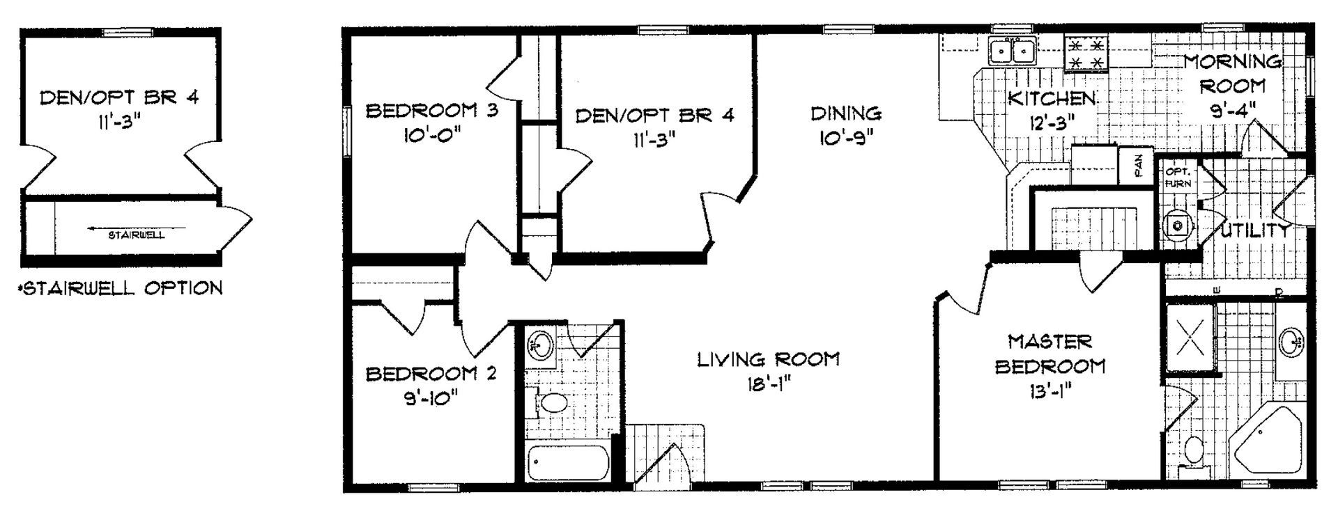 Ironwood Forest Floorplan — McArthur, OH — Remy's Mobile Homes Ironwood Forest Floorplan — McArthur, OH — Remy's Mobile Homes