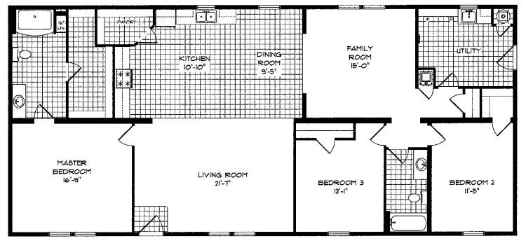 Ironwood Forest Floorplan — McArthur, OH — Remy's Mobile Homes Ironwood Forest Floorplan — McArthur, OH — Remy's Mobile Homes
