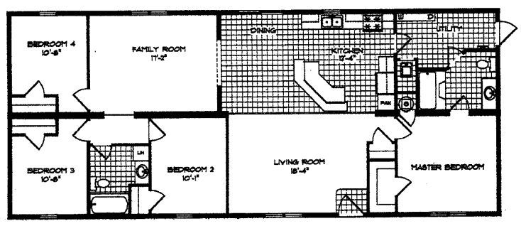 The Boone Creek Floorplan — McArthur, OH — Remy's Mobile Homes The Boone Creek Floorplan — McArthur, OH — Remy's Mobile Homes