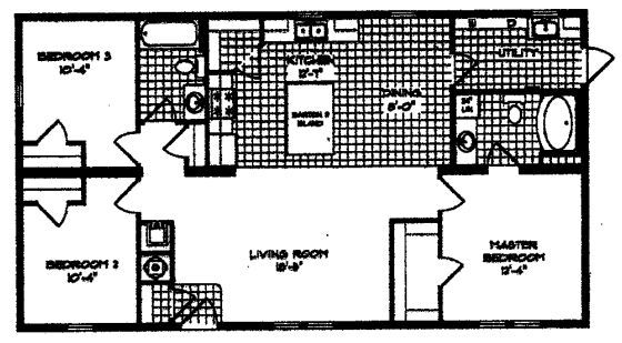 The Boone Creek Floorplan — McArthur, OH — Remy's Mobile Homes The Boone Creek Floorplan — McArthur, OH — Remy's Mobile Homes