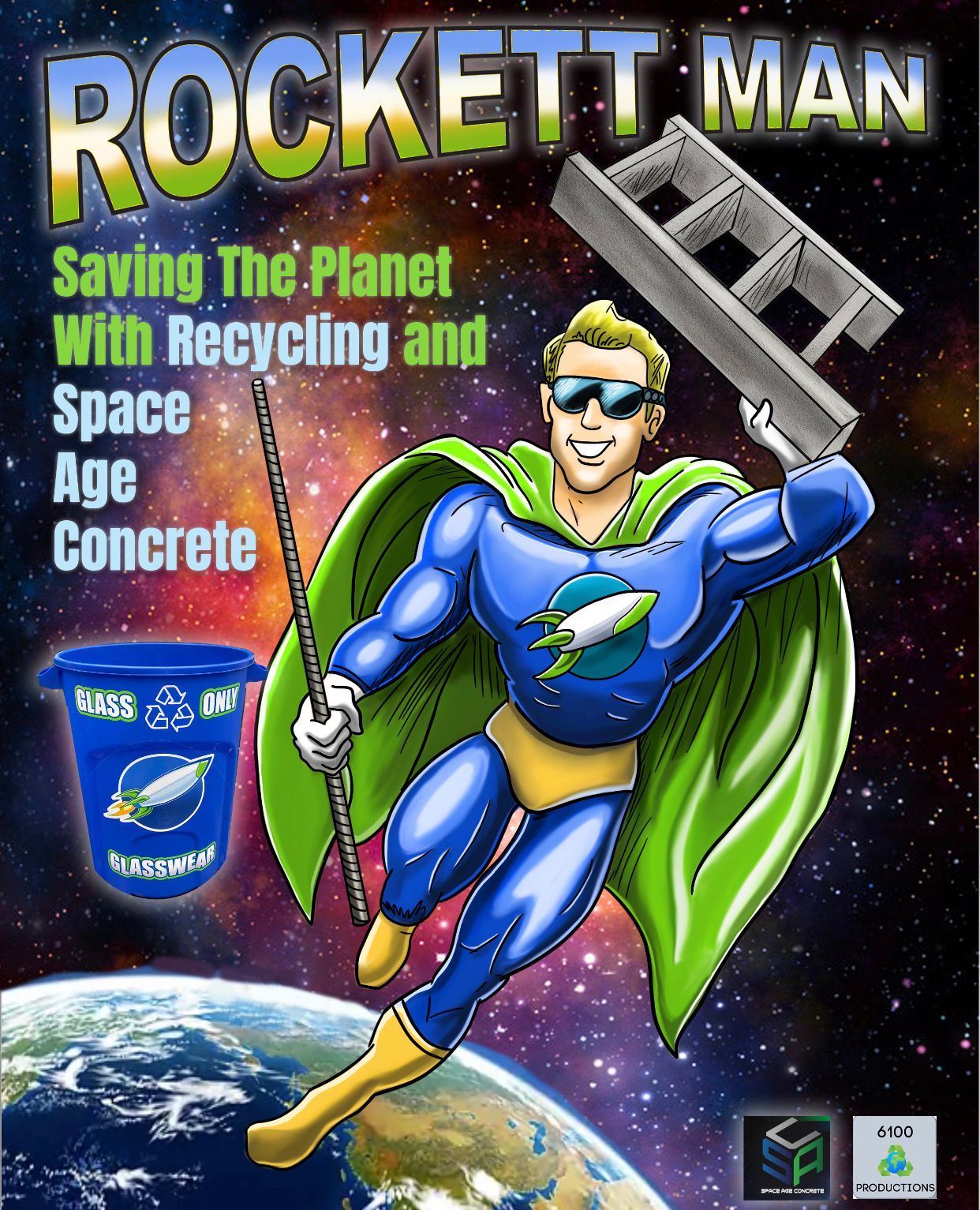 Recycling art material