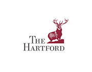The Hartford logo with a red stag above the company name