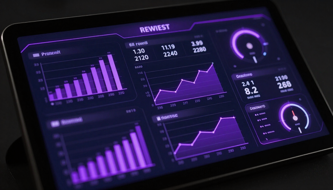 Digital utility billing analytics dashboard