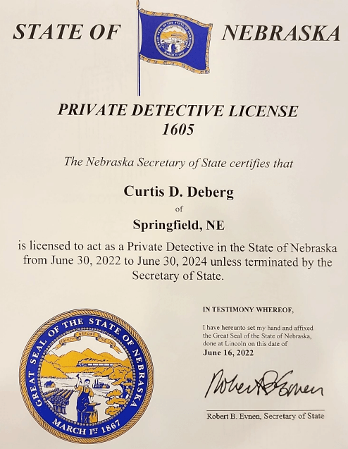 Executive Personal Protection, Curtis DeBurg