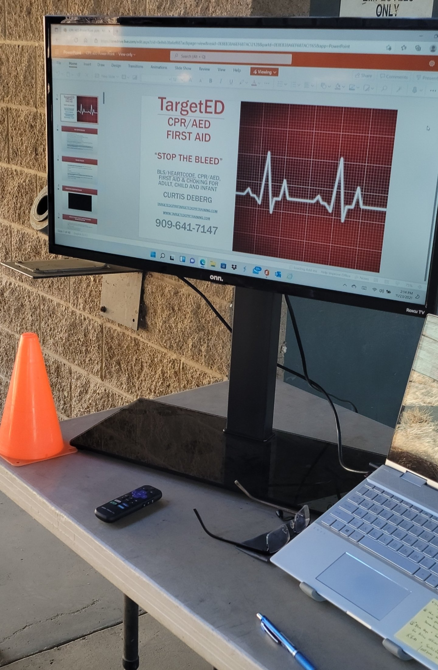 First Aid/CPR Class with Targeted CPR