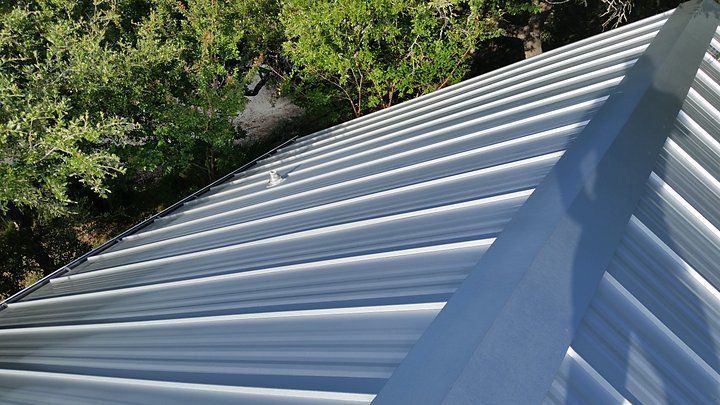 Galvalume Standing Seam Metal Roof in Austin - Manufactured and Installed by Austin Roofing and Sheet Metal