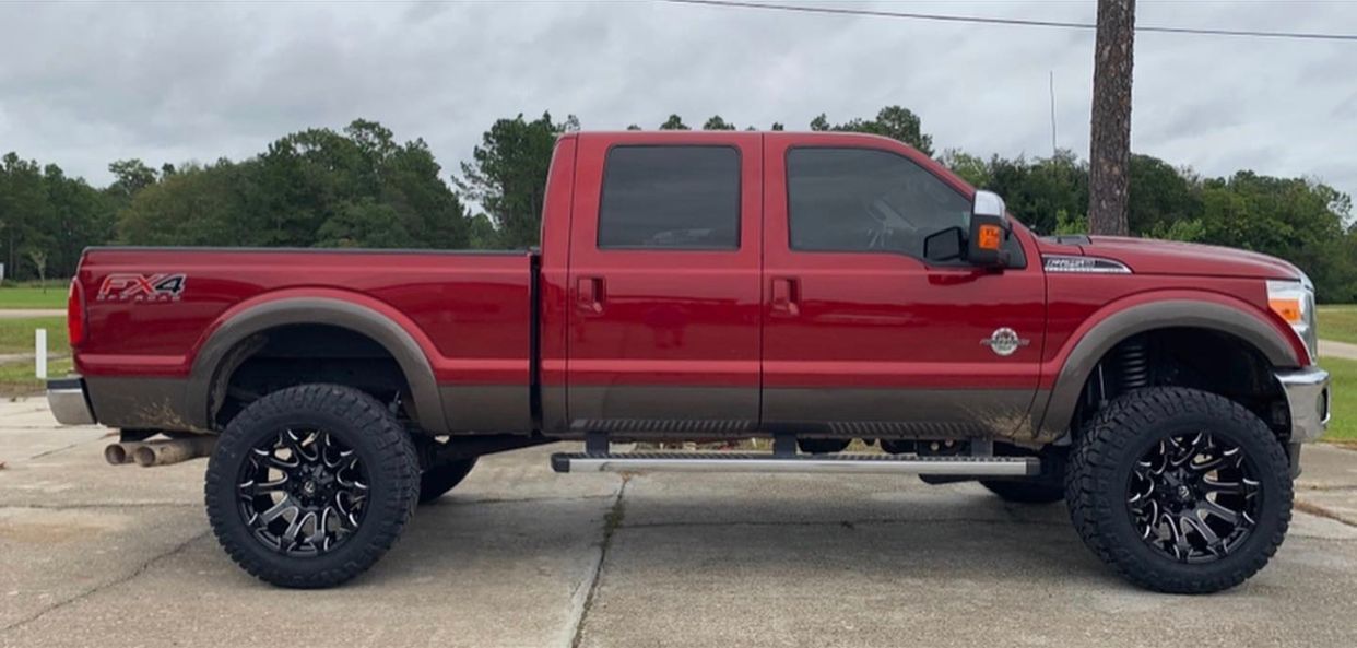 Wheel alignment service at All Jacked Up in Vancleave, MS