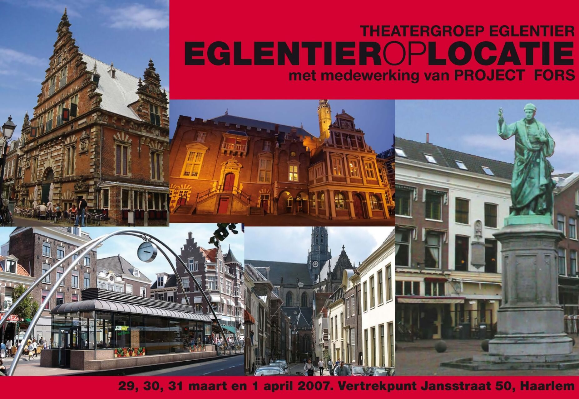 Eglentier op locatie