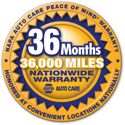 3 Years - 36,000 Mile Nationwide Warranty | Advanced Repair Inc.