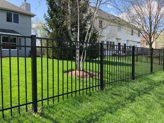 Beautiful Aluminum fence in Medina, Ohio