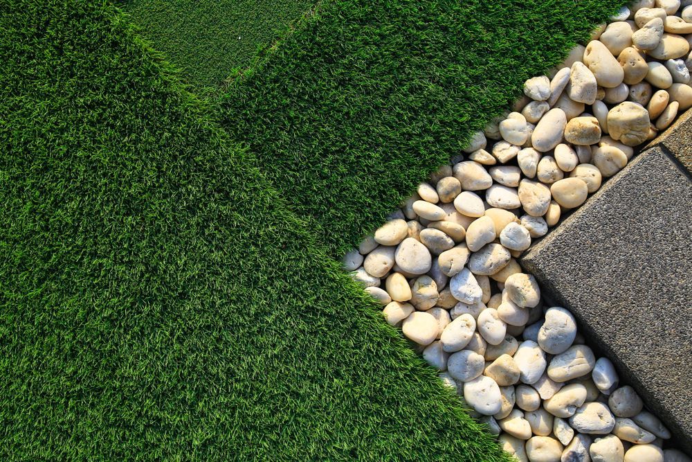 Aggregate in between Pavers and Lawn — Serious About Landscape Supplies In Terrigal, NSW