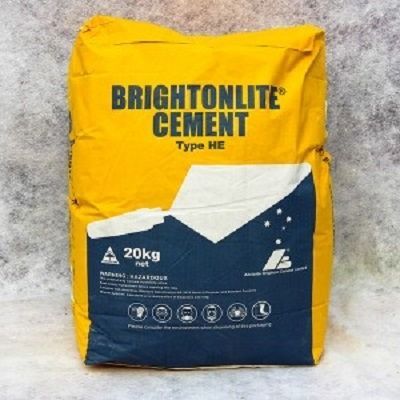 A Yellow Bag Of Brightonlite Cement Type — Serious About Landscape Supplies In Terrigal, NSW
