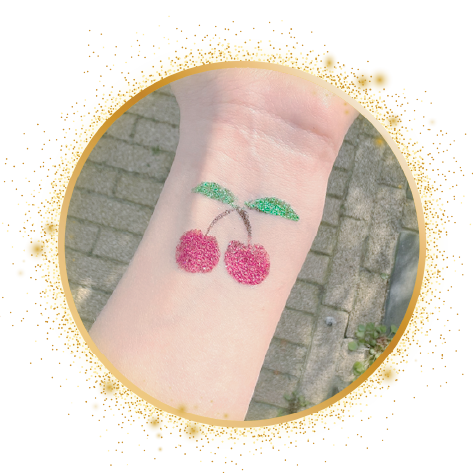 Glittertattoo