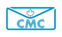 Blue logo of