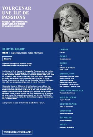 YOURCENAR: UNE ÎLE DES PASSIONS