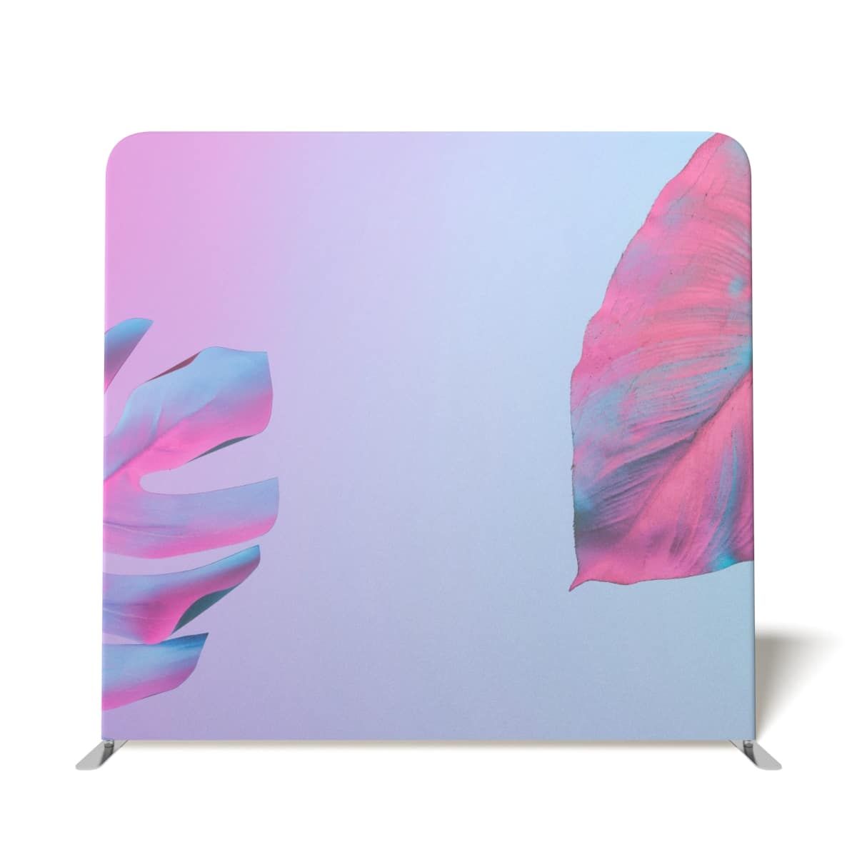 Pink & Blue Leaf
