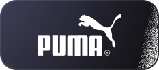 The white Puma logo with its leaping cat icon on a dark, textured rectangular background.