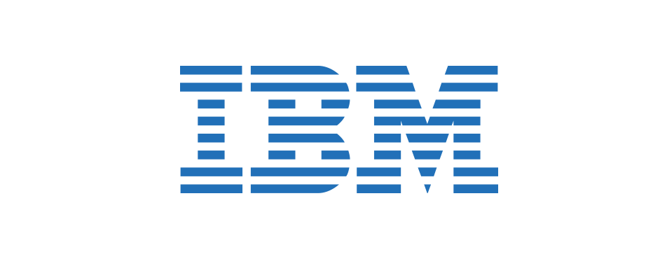 The IBM logo, consisting of the letters 