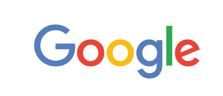 The Google logo, featuring the company name in its signature blue, red, yellow, and green colors.