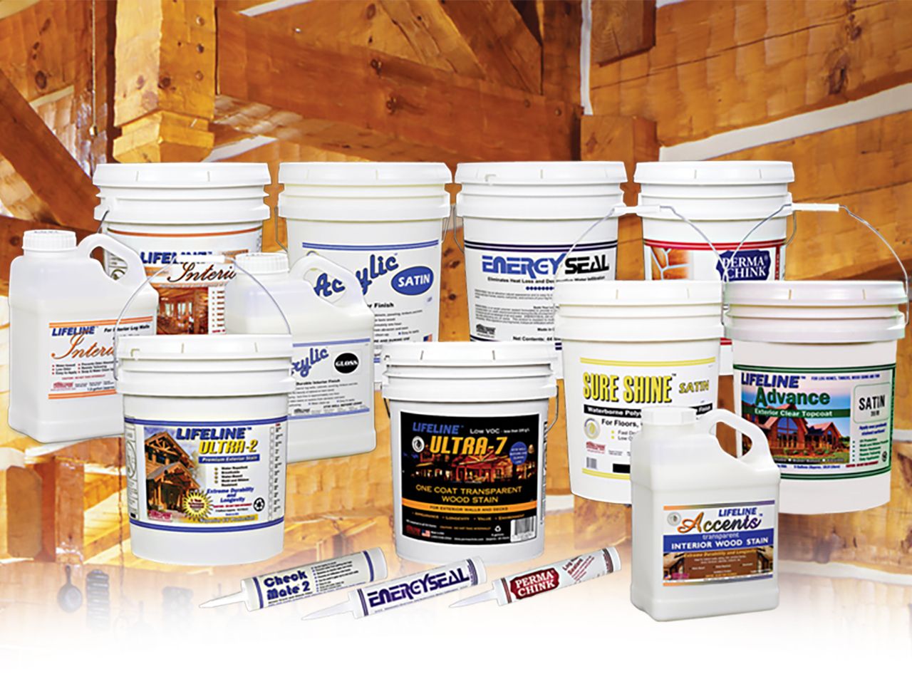 Goodridge Lumber | Perma-Chink Products in Vermont