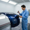 Área de pintura automotriz