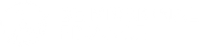 A white Be Missional logo with a transparent background.