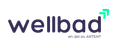 Logo for Wellbad, part of ARTENT, with teal accent arrows.