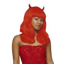 Peluca DIABLO ROJA