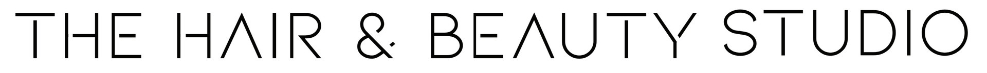 Logo for “The Hair & Beauty Studio” 