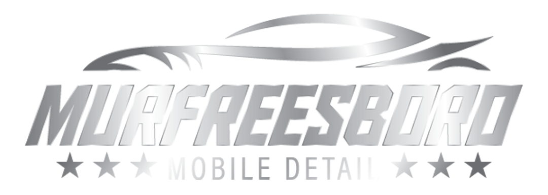 Nashville mobile detail logo with a car on it