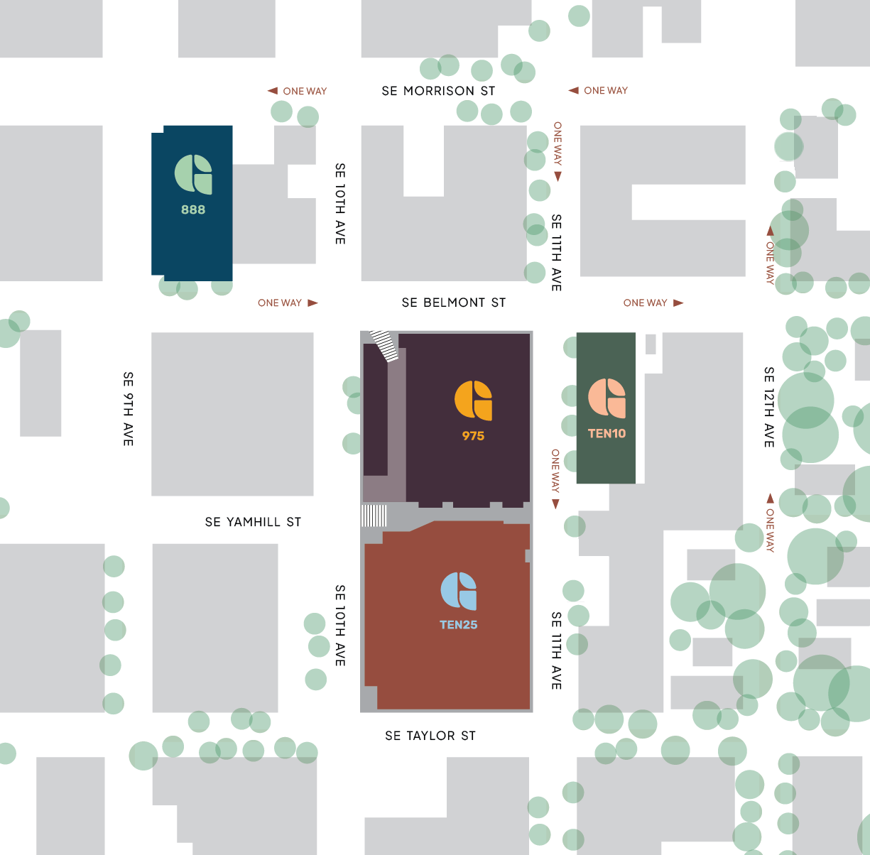 POI map image