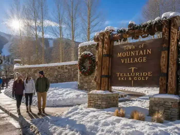 Mountain Village Neighborhood in Telluride, Colorado