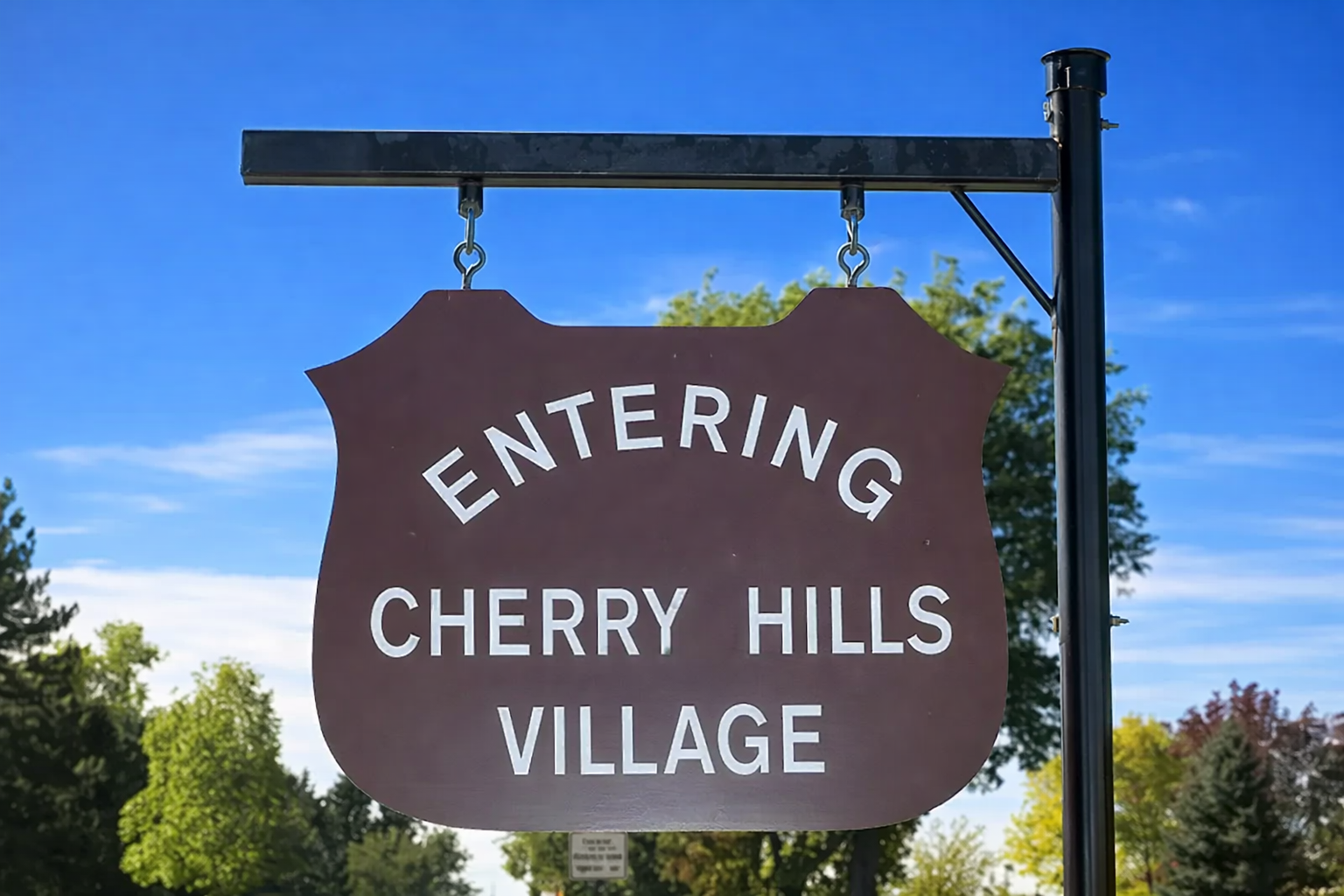 Cherry Hills Village, CO sign Cherry Hills Village, CO sign