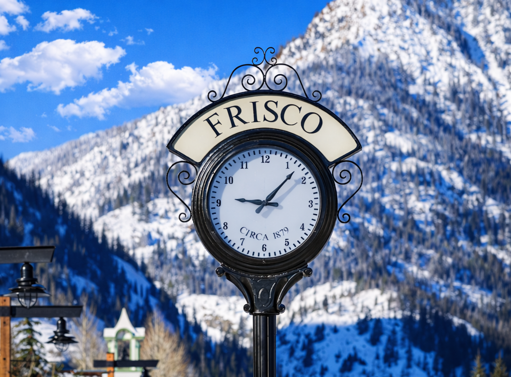 Frisco, CO, clock Frisco, CO, clock
