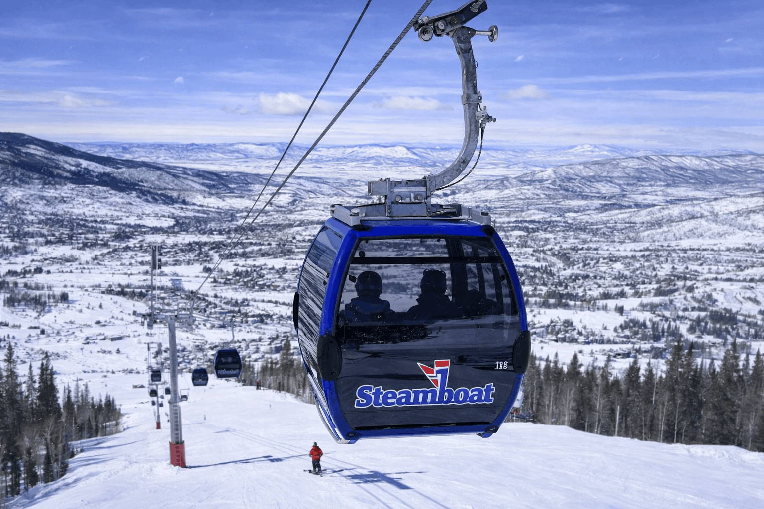 Steamboat Springs, CO Ski Lift Steamboat Springs, CO Ski Lift