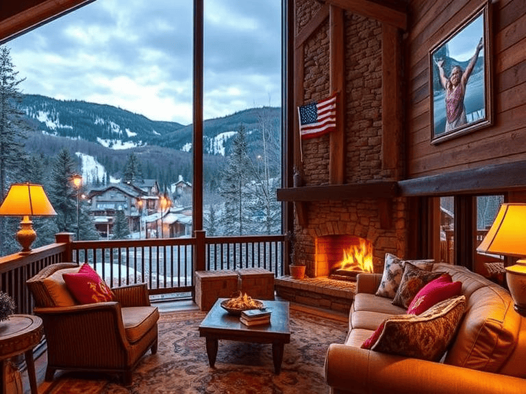 A residential neighborhood in Colorado with mountains in the background