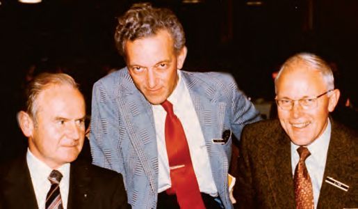 Åsmund S. Lærdal, Peter Safar 和 Bjørn Lind. Åsmund S. Lærdal, Peter Safar 和 Bjørn Lind.