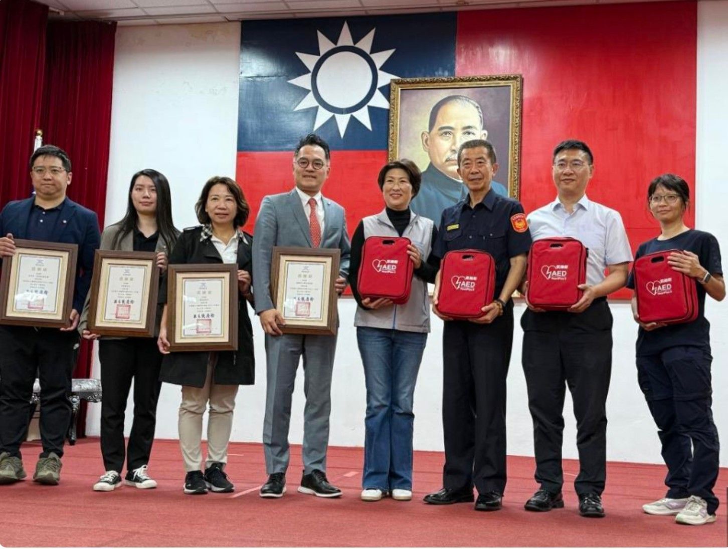 台東警局 AED 全面覆蓋!凱樂斯助力厚生基金會,完善全台警察機關救護網