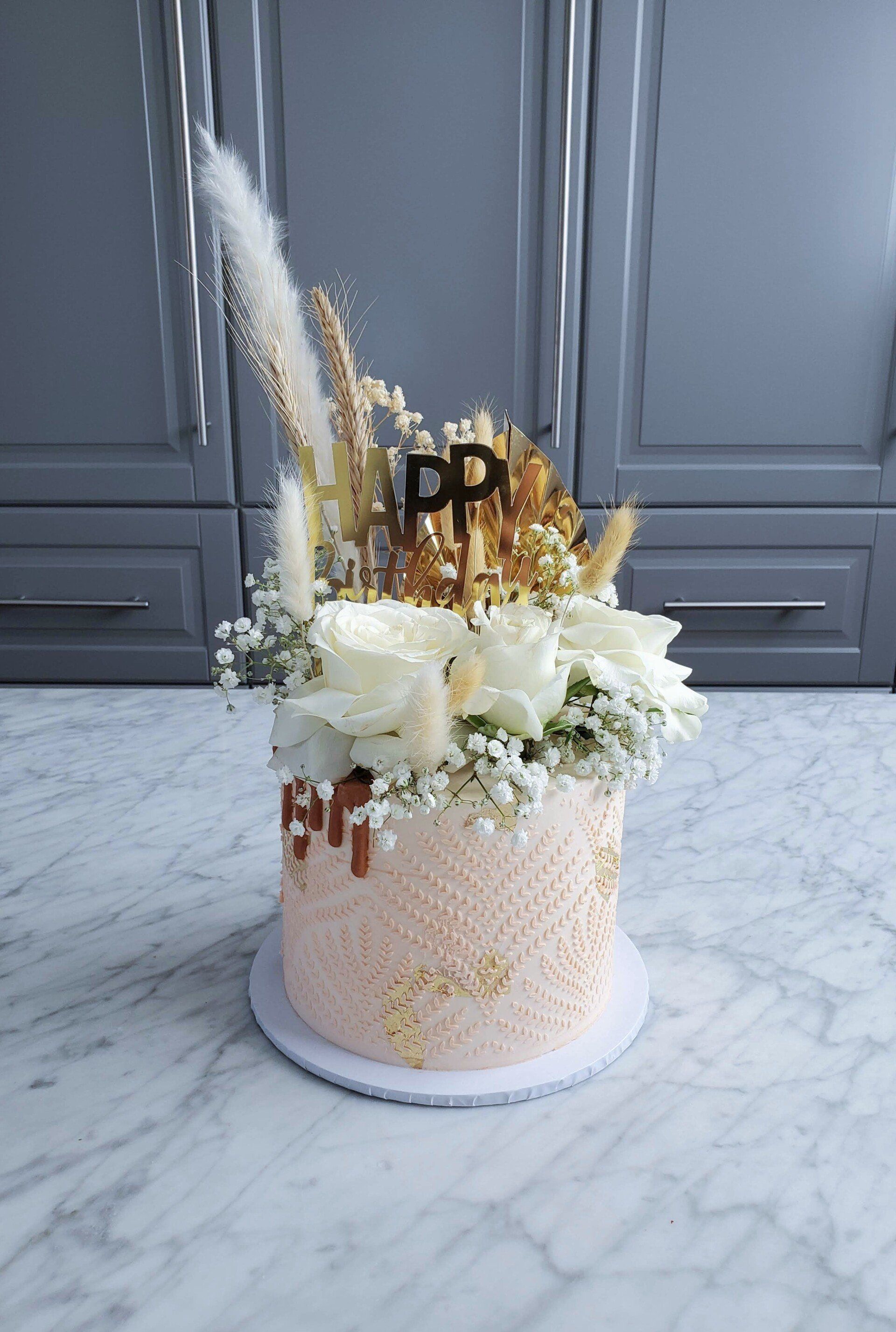 boho cake