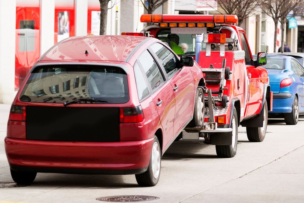 Wrecker Vehicle in Car Breakdown — Trade & General Towing in Sandgate, NSW