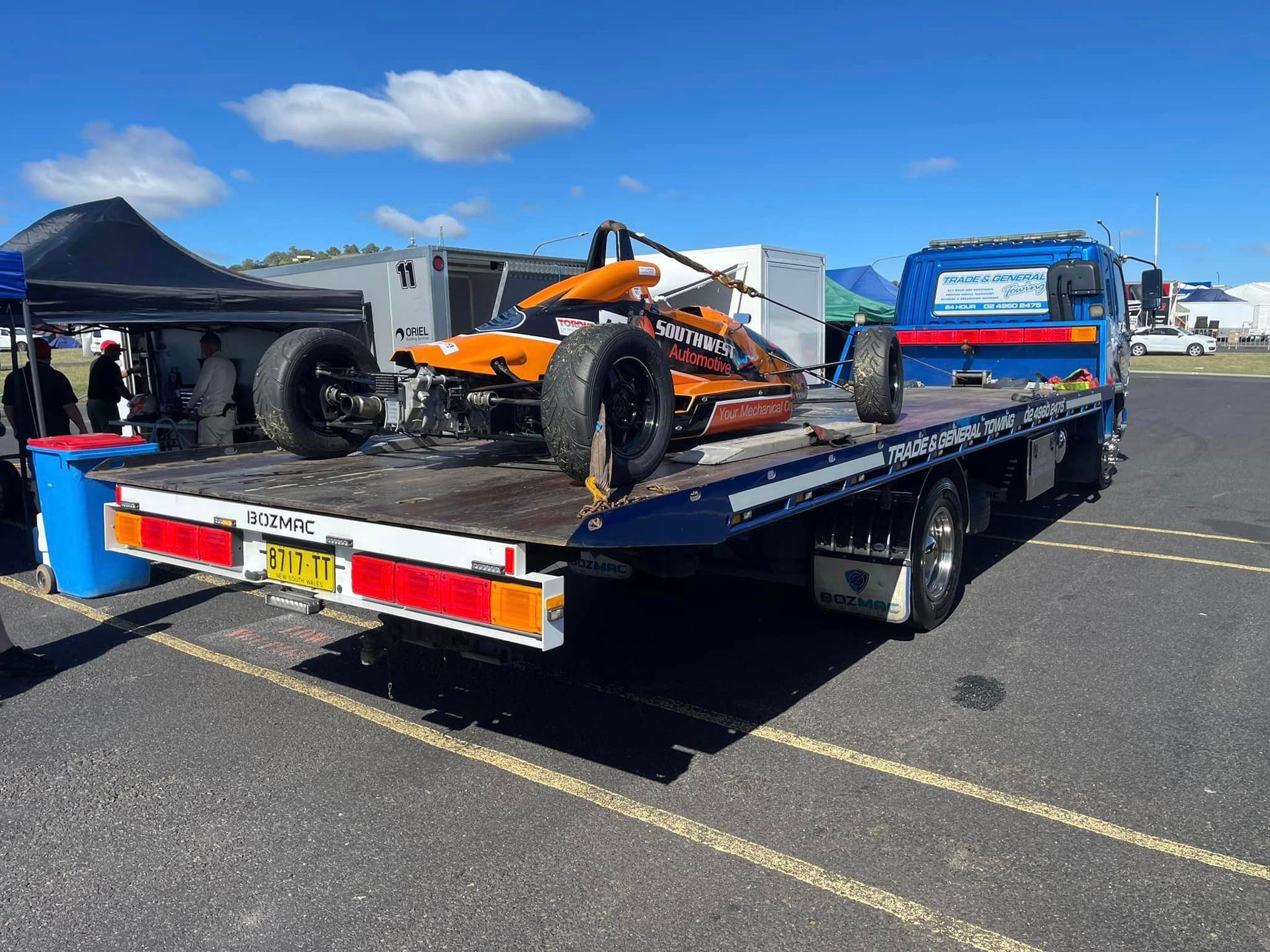 Southwest Automotive Motorsports Towing — Trade & General Towing in Lambton, NSW