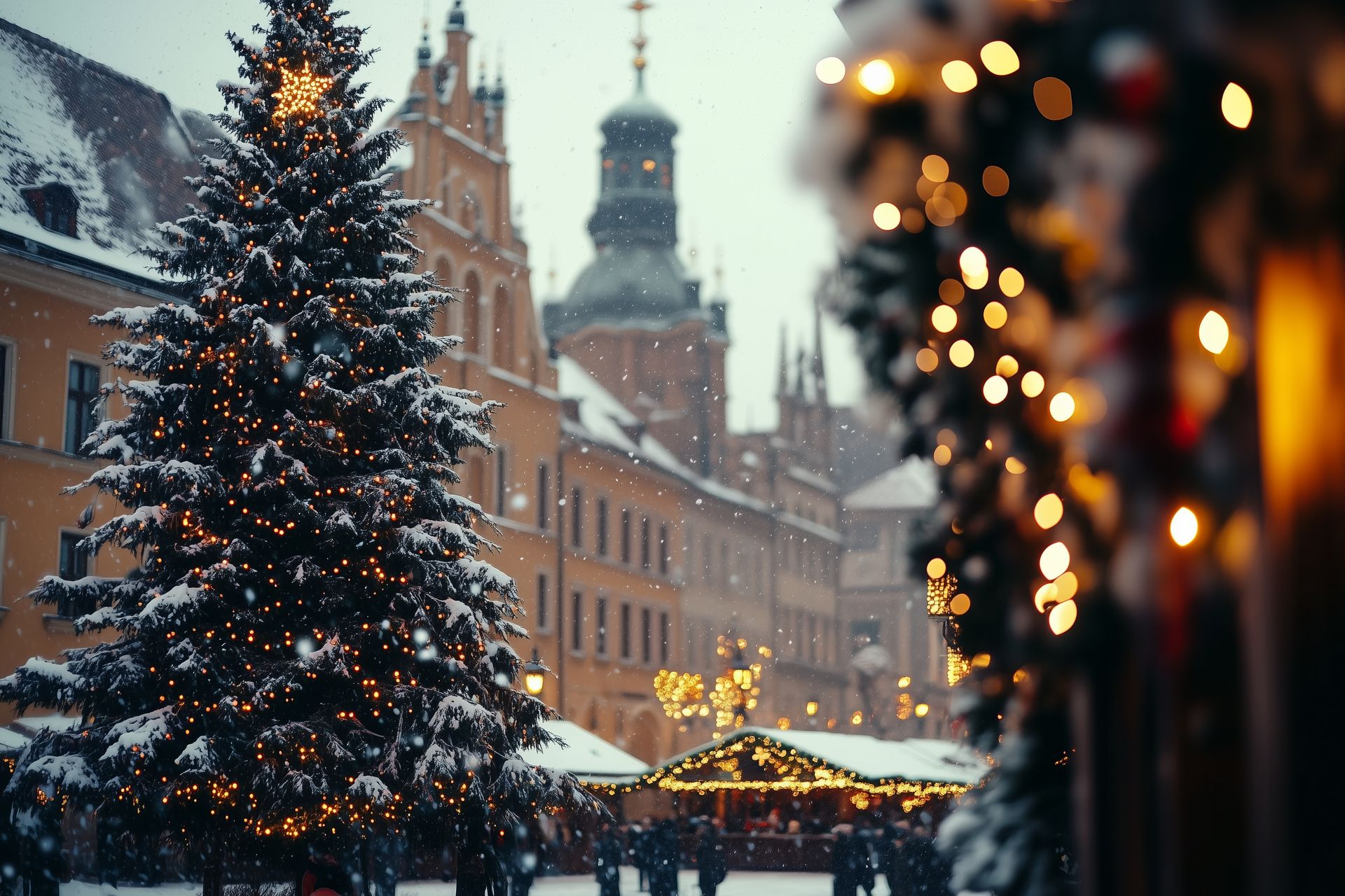 The Christmas Market in Krakow